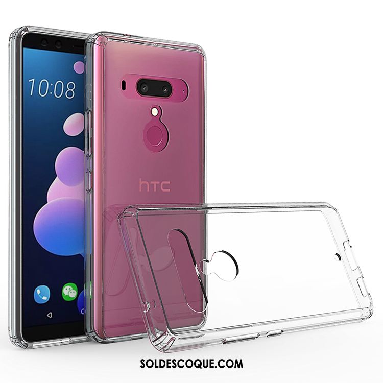 Coque Htc U12+ Téléphone Portable Jaune Nouveau Tout Compris Bleu Pas Cher