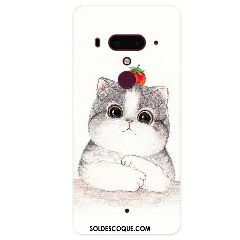 Coque Htc U12+ Étui Silicone Simple Frais Accessoires En Ligne