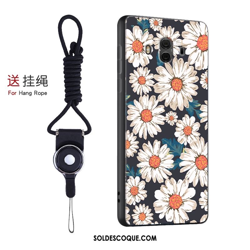 Coque Huawei Mate 10 Cou Suspendu Bleu Étui Téléphone Portable Protection En Ligne