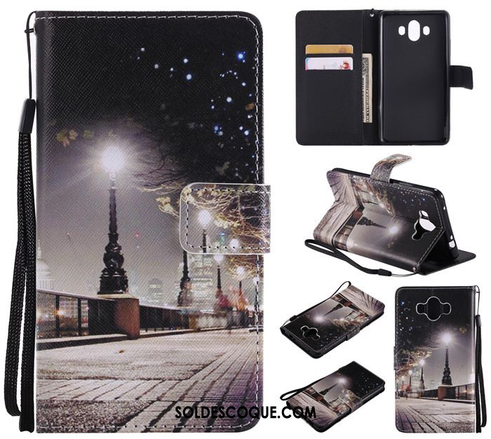 Coque Huawei Mate 10 Fluide Doux Rose Incassable Protection Clamshell Pas Cher