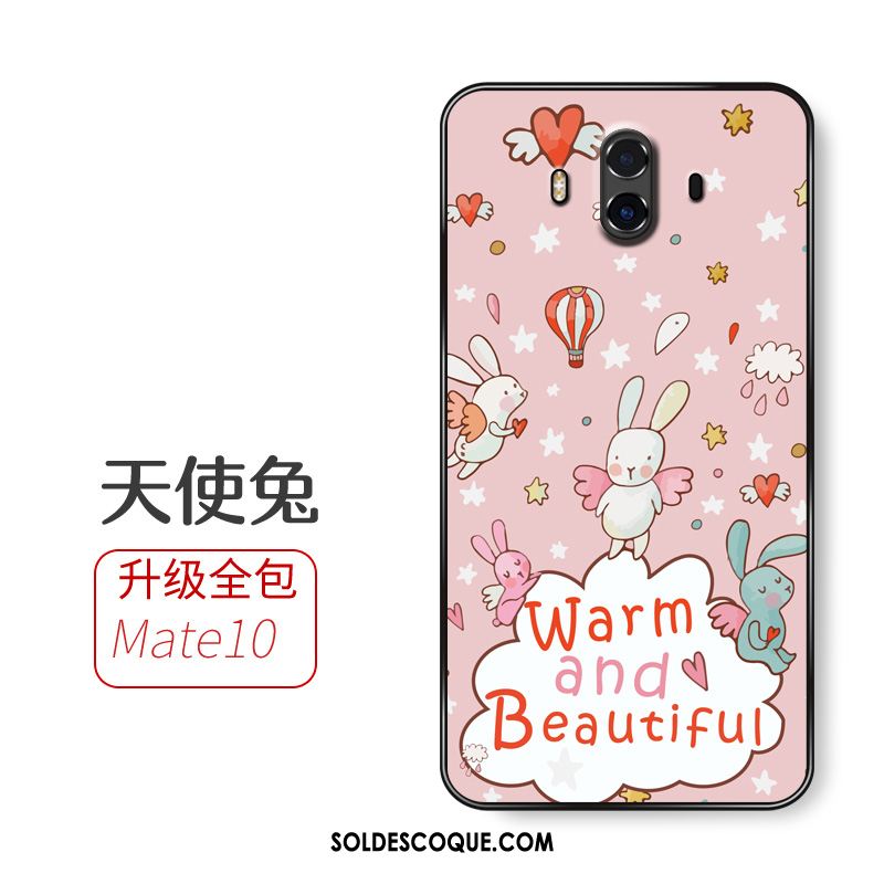 Coque Huawei Mate 10 Fluide Doux Tout Compris Téléphone Portable Étui Incassable Soldes