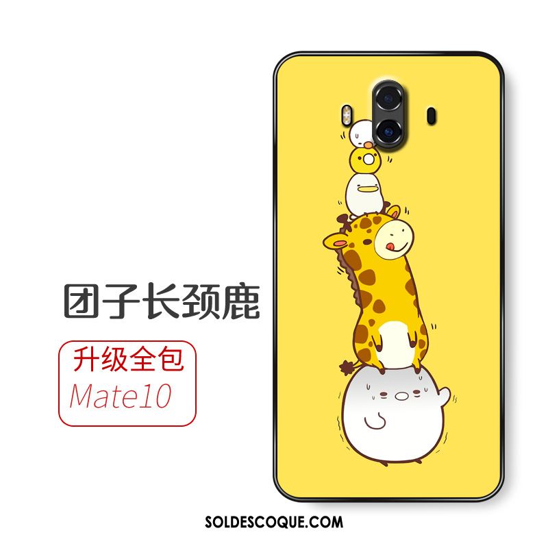 Coque Huawei Mate 10 Fluide Doux Tout Compris Téléphone Portable Étui Incassable Soldes