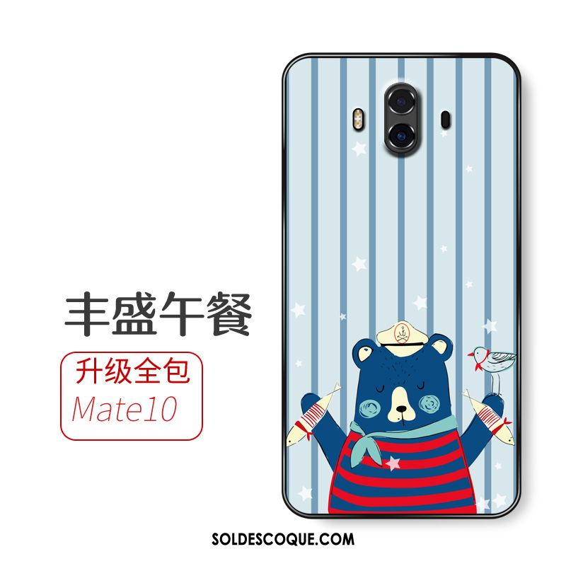 Coque Huawei Mate 10 Fluide Doux Tout Compris Téléphone Portable Étui Incassable Soldes