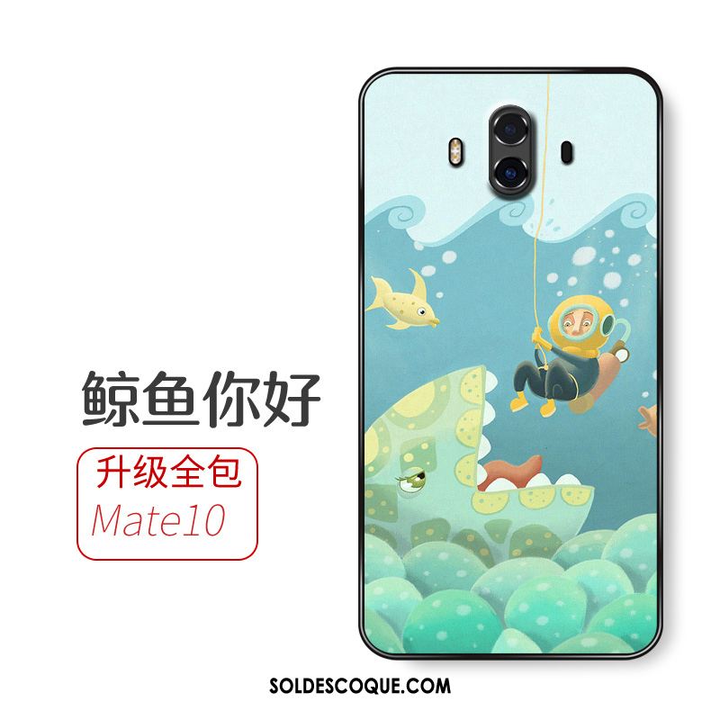 Coque Huawei Mate 10 Fluide Doux Tout Compris Téléphone Portable Étui Incassable Soldes