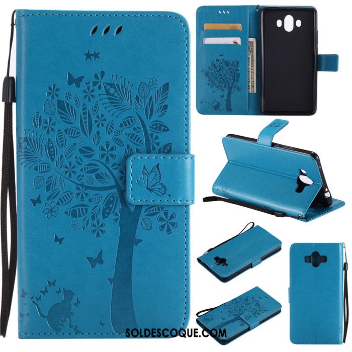 Coque Huawei Mate 10 Incassable Clamshell Silicone Protection Étui En Cuir Housse En Vente