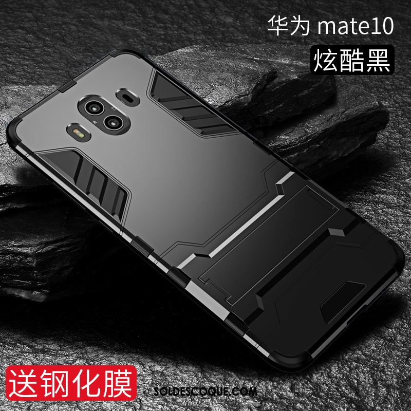 Coque Huawei Mate 10 Incassable Protection Fluide Doux Silicone Noir En Ligne