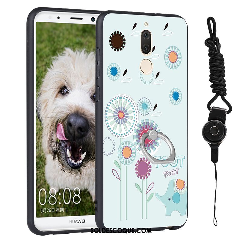 Coque Huawei Mate 10 Lite Bleu Téléphone Portable Fluide Doux Tout Compris Protection Pas Cher