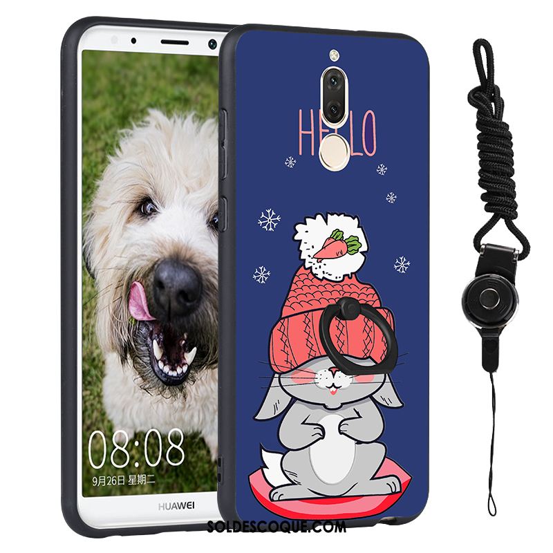 Coque Huawei Mate 10 Lite Bleu Téléphone Portable Fluide Doux Tout Compris Protection Pas Cher