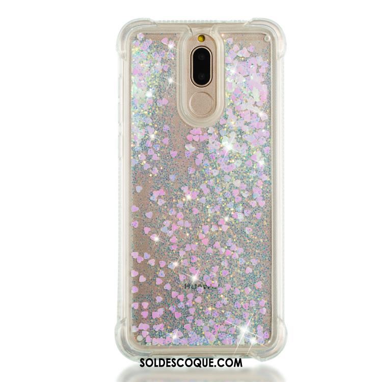 Coque Huawei Mate 10 Lite Fluide Doux Protection Incassable Rose Quicksand En Ligne