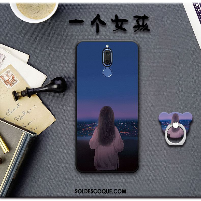 Coque Huawei Mate 10 Lite Noir Protection Fluide Doux Téléphone Portable Étui En Vente