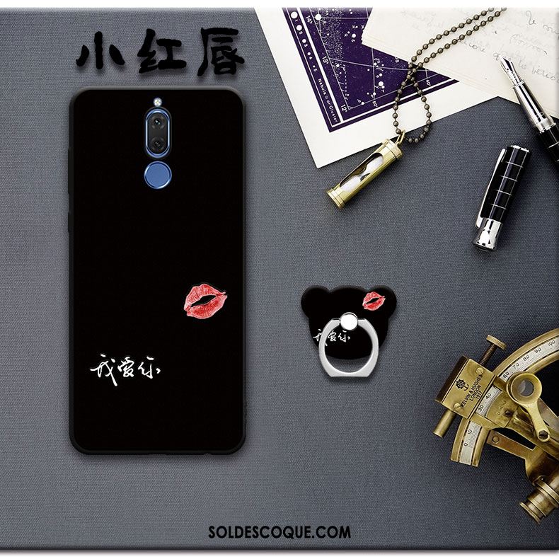 Coque Huawei Mate 10 Lite Noir Protection Fluide Doux Téléphone Portable Étui En Vente