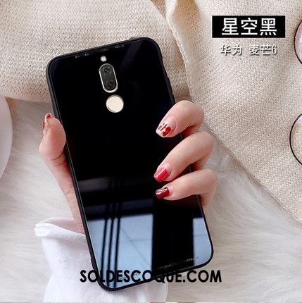 Coque Huawei Mate 10 Lite Protection Noir Étui Téléphone Portable Verre En Vente