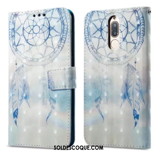 Coque Huawei Mate 10 Lite Silicone Téléphone Portable Étui Bleu Étui En Cuir En Vente