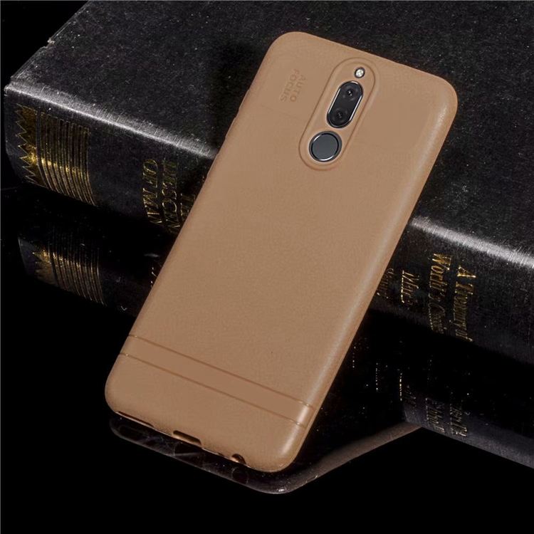 Coque Huawei Mate 10 Lite Silicone Étui Noir Téléphone Portable Peau Douce Pas Cher