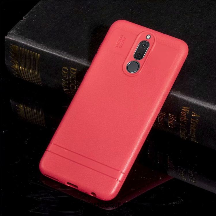 Coque Huawei Mate 10 Lite Silicone Étui Noir Téléphone Portable Peau Douce Pas Cher