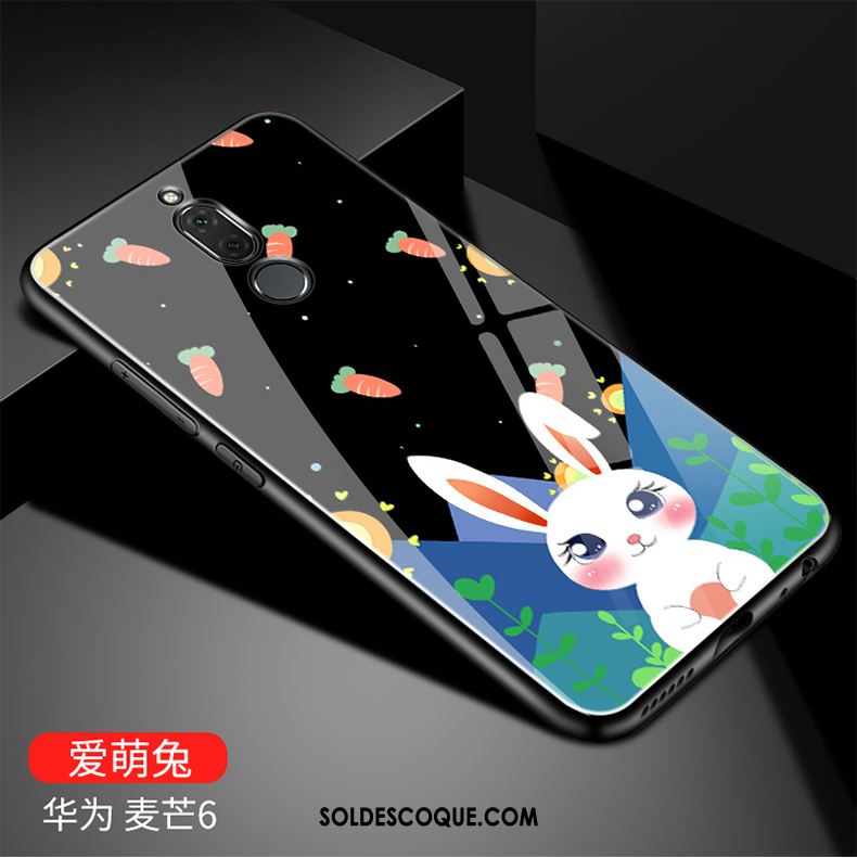 Coque Huawei Mate 10 Lite Téléphone Portable Fluide Doux Dessin Animé Incassable Noir En Ligne