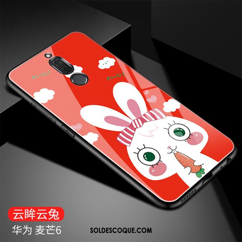 Coque Huawei Mate 10 Lite Téléphone Portable Fluide Doux Dessin Animé Incassable Noir En Ligne