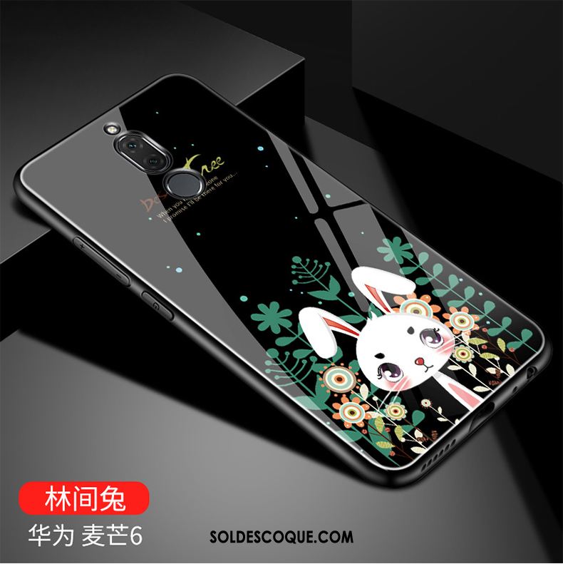 Coque Huawei Mate 10 Lite Téléphone Portable Fluide Doux Dessin Animé Incassable Noir En Ligne