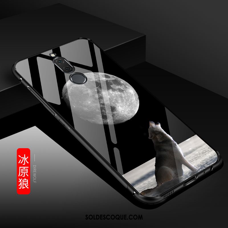 Coque Huawei Mate 10 Lite Étui Noir Fluide Doux Protection Téléphone Portable Pas Cher