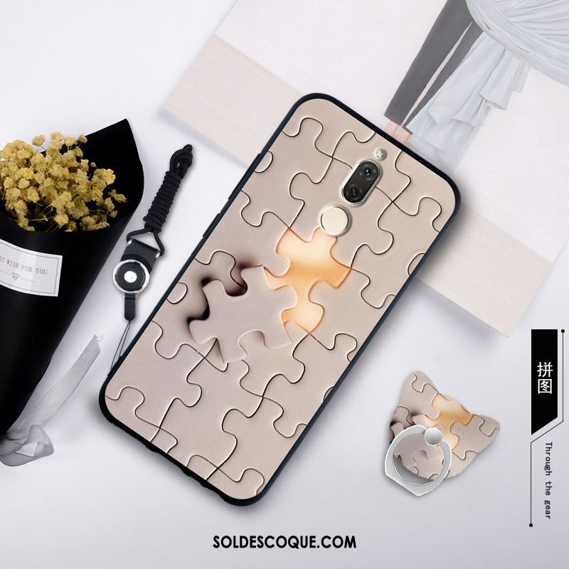 Coque Huawei Mate 10 Lite Étui Silicone Protection Fluide Doux Support Pas Cher