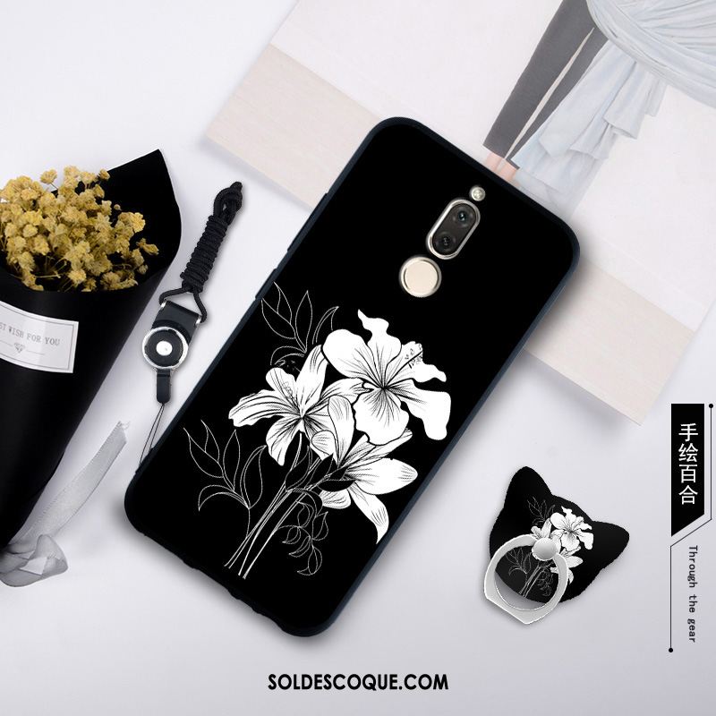 Coque Huawei Mate 10 Lite Étui Silicone Protection Fluide Doux Support Pas Cher