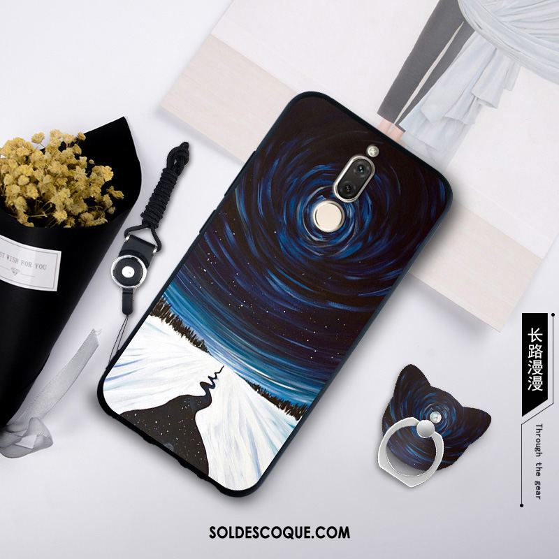 Coque Huawei Mate 10 Lite Étui Silicone Protection Fluide Doux Support Pas Cher