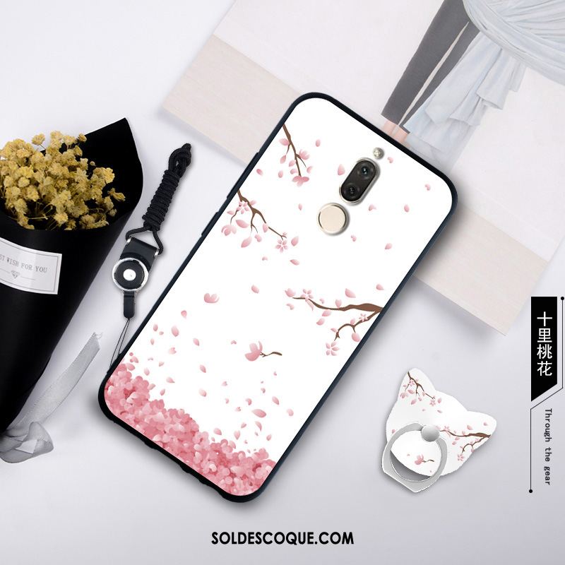 Coque Huawei Mate 10 Lite Étui Silicone Protection Fluide Doux Support Pas Cher