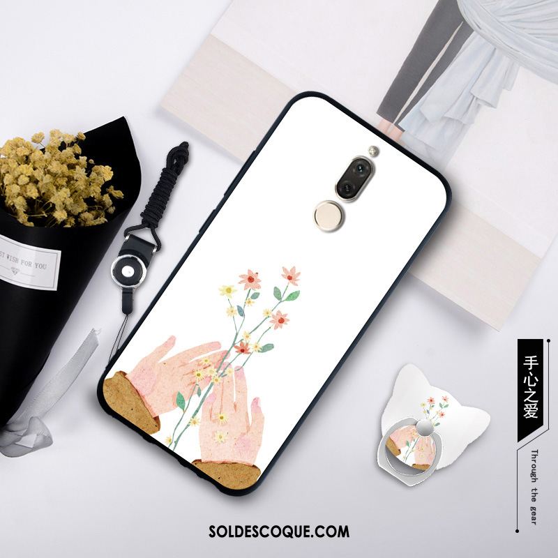 Coque Huawei Mate 10 Lite Étui Silicone Protection Fluide Doux Support Pas Cher