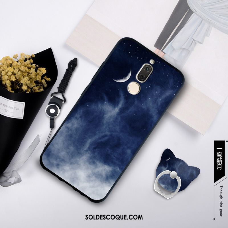 Coque Huawei Mate 10 Lite Étui Silicone Protection Fluide Doux Support Pas Cher