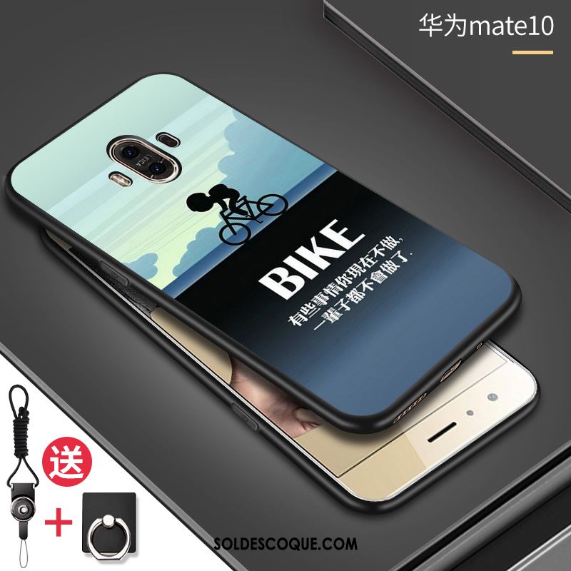 Coque Huawei Mate 10 Marque De Tendance Fluide Doux Charmant Silicone Tout Compris En Vente