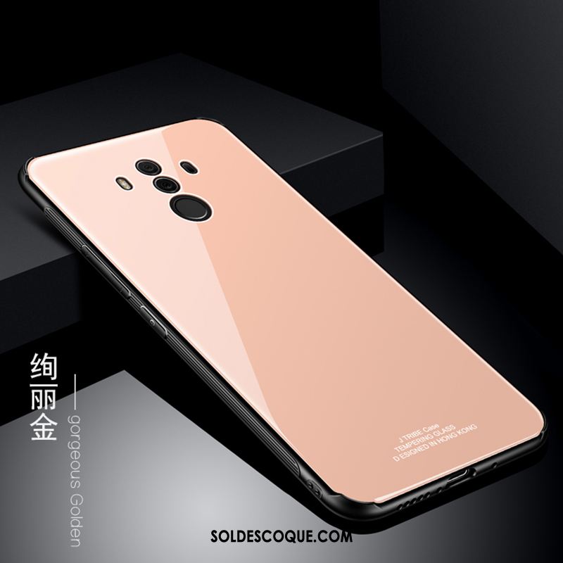 Coque Huawei Mate 10 Pro Blanc Étui Tendance Créatif Protection Pas Cher