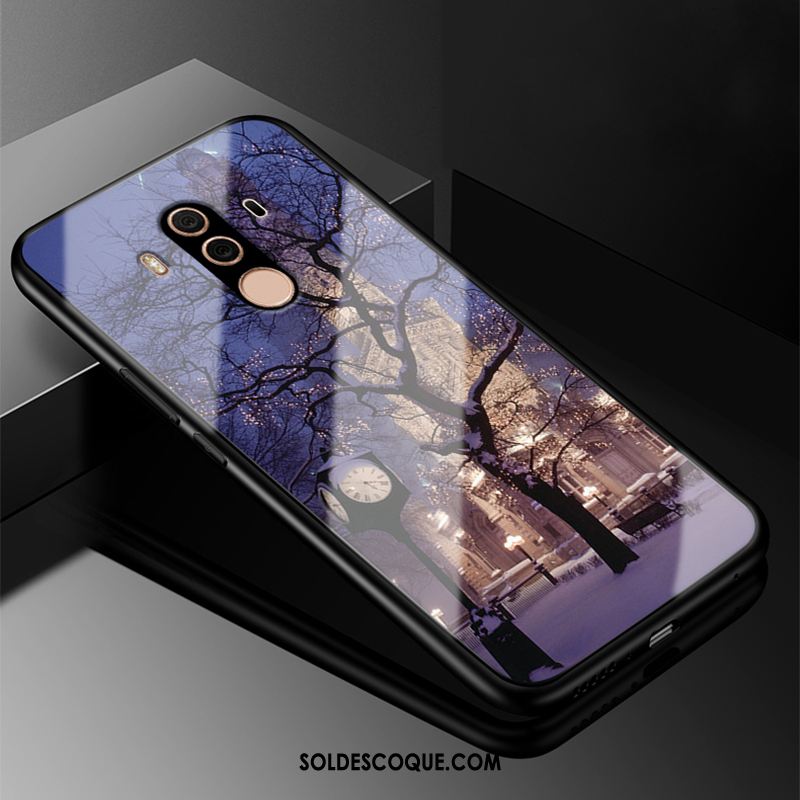 Coque Huawei Mate 10 Pro Créatif Incassable Verre Étui Téléphone Portable Housse Pas Cher