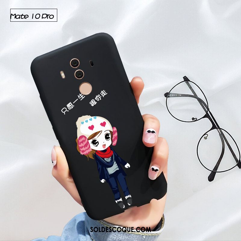 Coque Huawei Mate 10 Pro Fluide Doux Nouveau Amoureux Étui Téléphone Portable France