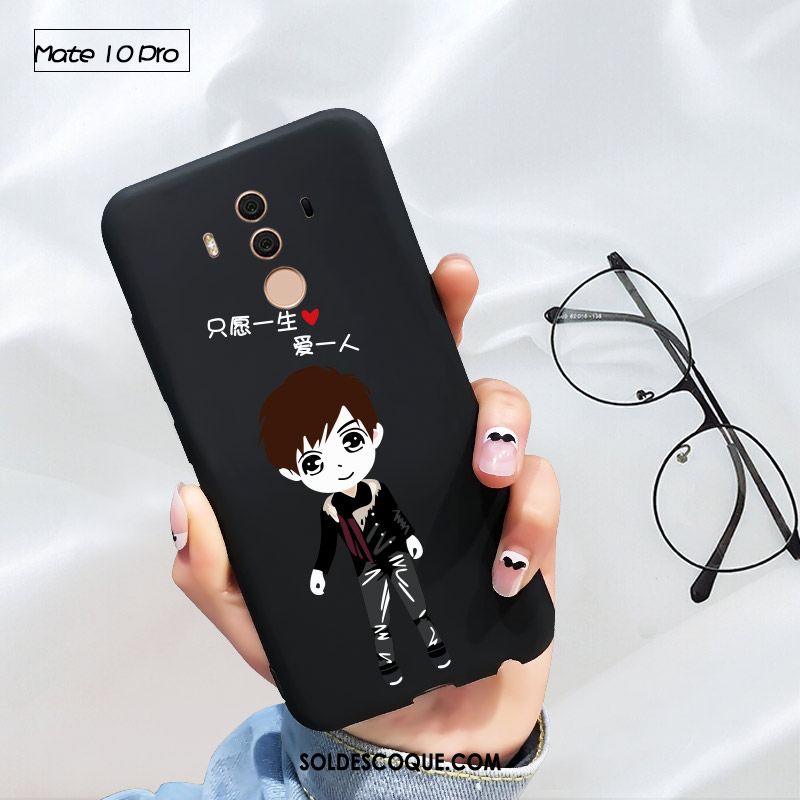 Coque Huawei Mate 10 Pro Fluide Doux Nouveau Amoureux Étui Téléphone Portable France