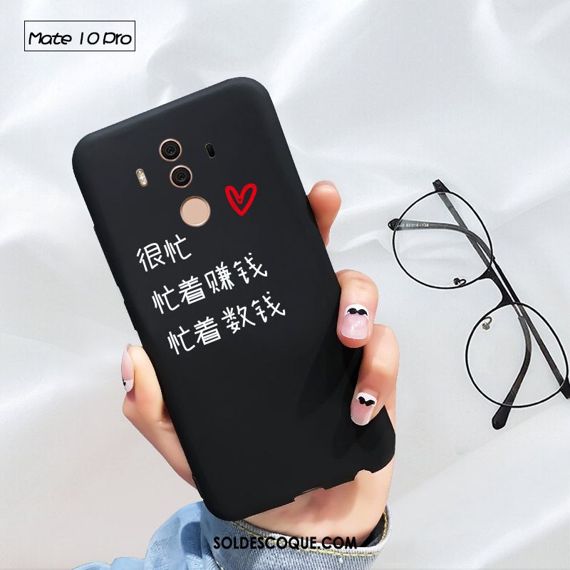 Coque Huawei Mate 10 Pro Fluide Doux Nouveau Amoureux Étui Téléphone Portable France