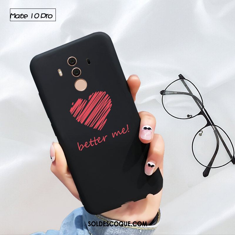 Coque Huawei Mate 10 Pro Fluide Doux Nouveau Amoureux Étui Téléphone Portable France