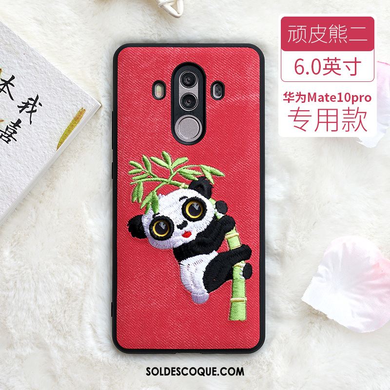 Coque Huawei Mate 10 Pro Incassable Jaune Personnalité Difficile Broderie En Ligne