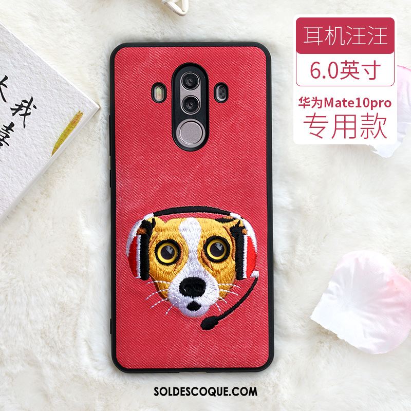 Coque Huawei Mate 10 Pro Incassable Jaune Personnalité Difficile Broderie En Ligne