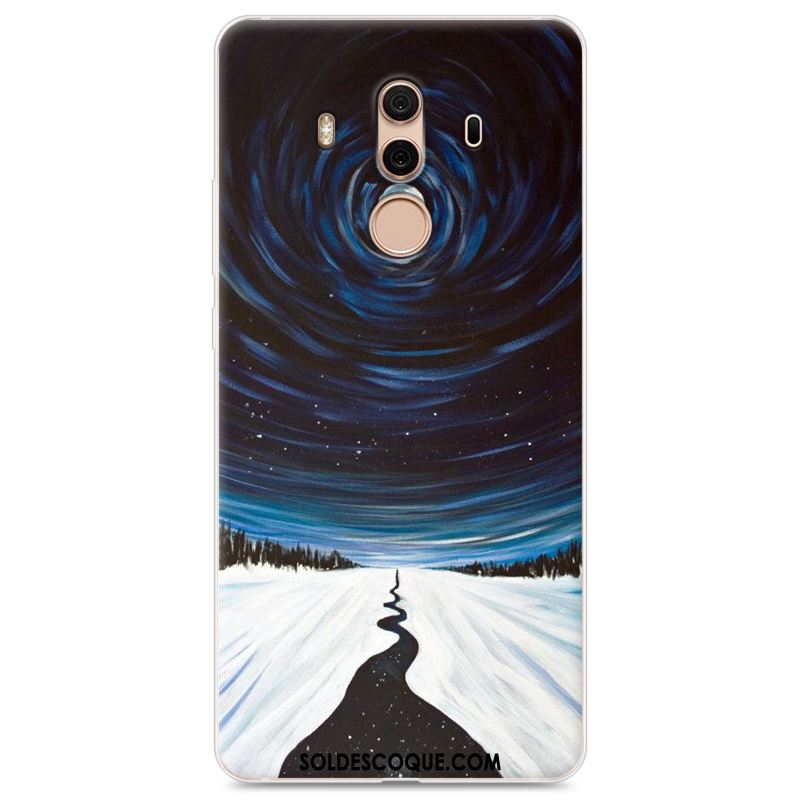 Coque Huawei Mate 10 Pro Incassable Protection Créatif Tout Compris Rose En Ligne