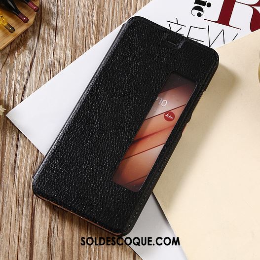 Coque Huawei Mate 10 Pro Support Étui En Cuir Téléphone Portable Clamshell Protection France