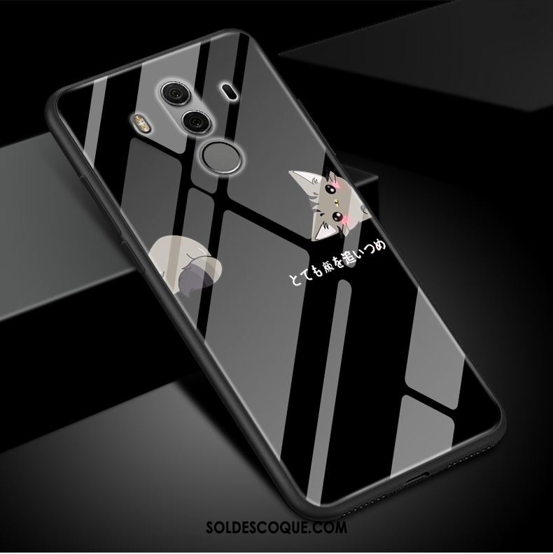 Coque Huawei Mate 10 Pro Tempérer Verre Dessin Animé Téléphone Portable Étui En Vente