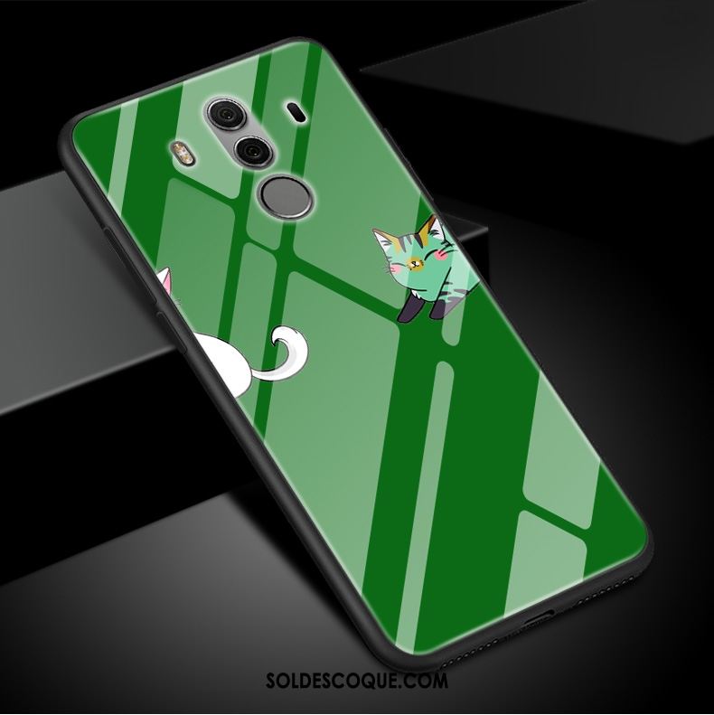 Coque Huawei Mate 10 Pro Tempérer Verre Dessin Animé Téléphone Portable Étui En Vente