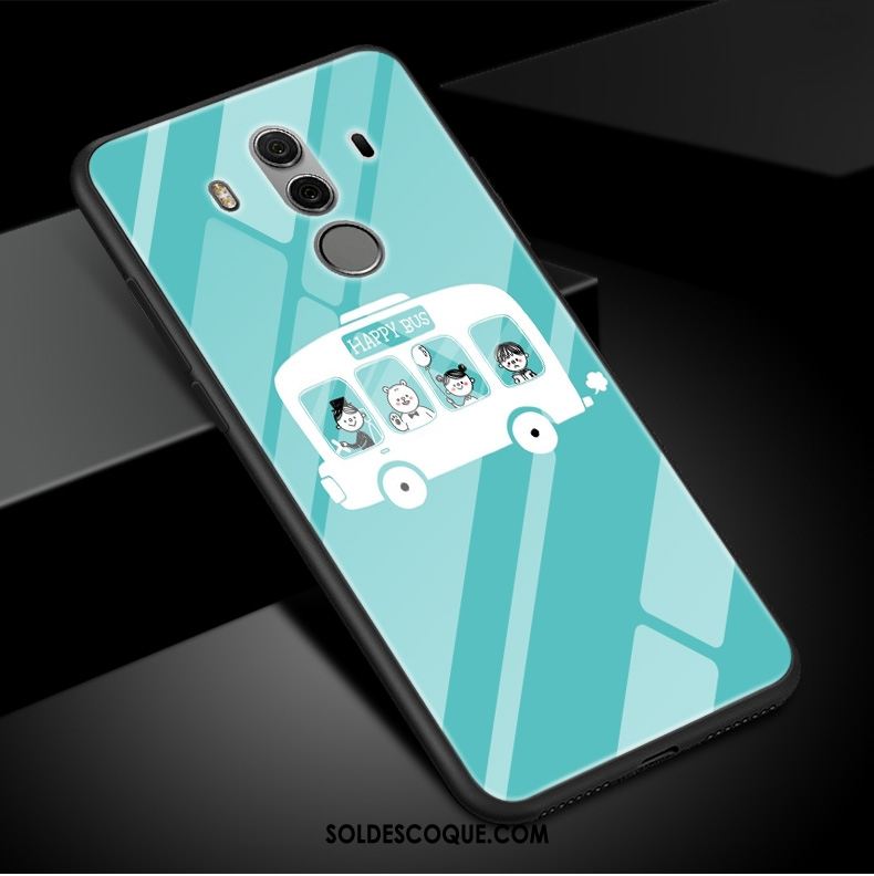 Coque Huawei Mate 10 Pro Tendance Bleu Protection Étui Fluide Doux En Vente