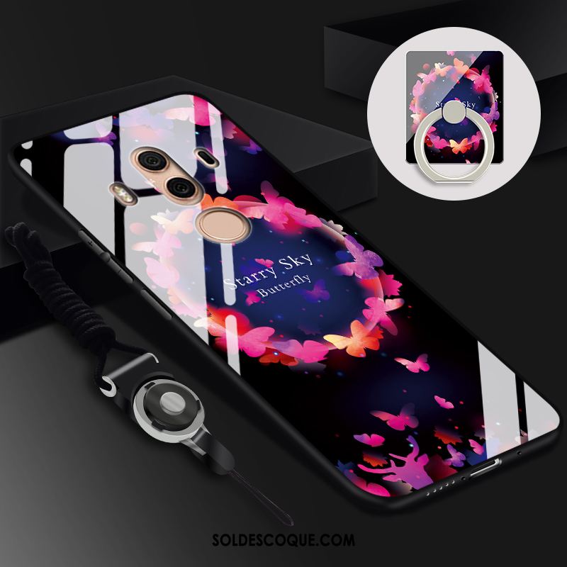 Coque Huawei Mate 10 Pro Tout Compris Support Étui Violet Personnalité Housse En Vente