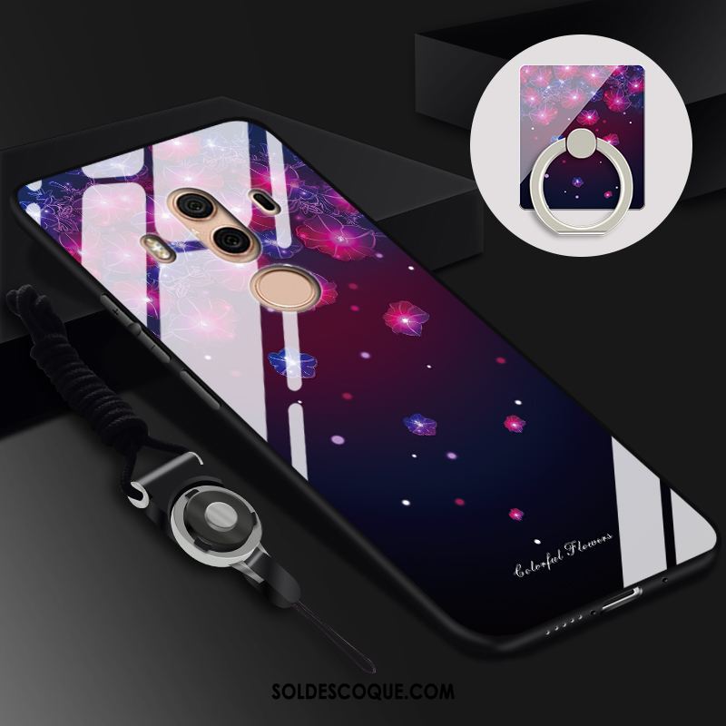 Coque Huawei Mate 10 Pro Tout Compris Support Étui Violet Personnalité Housse En Vente