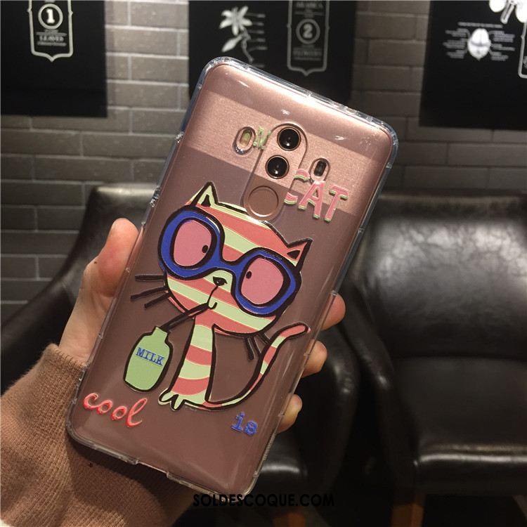 Coque Huawei Mate 10 Pro Transparent Charmant Tout Compris Téléphone Portable Pas Cher