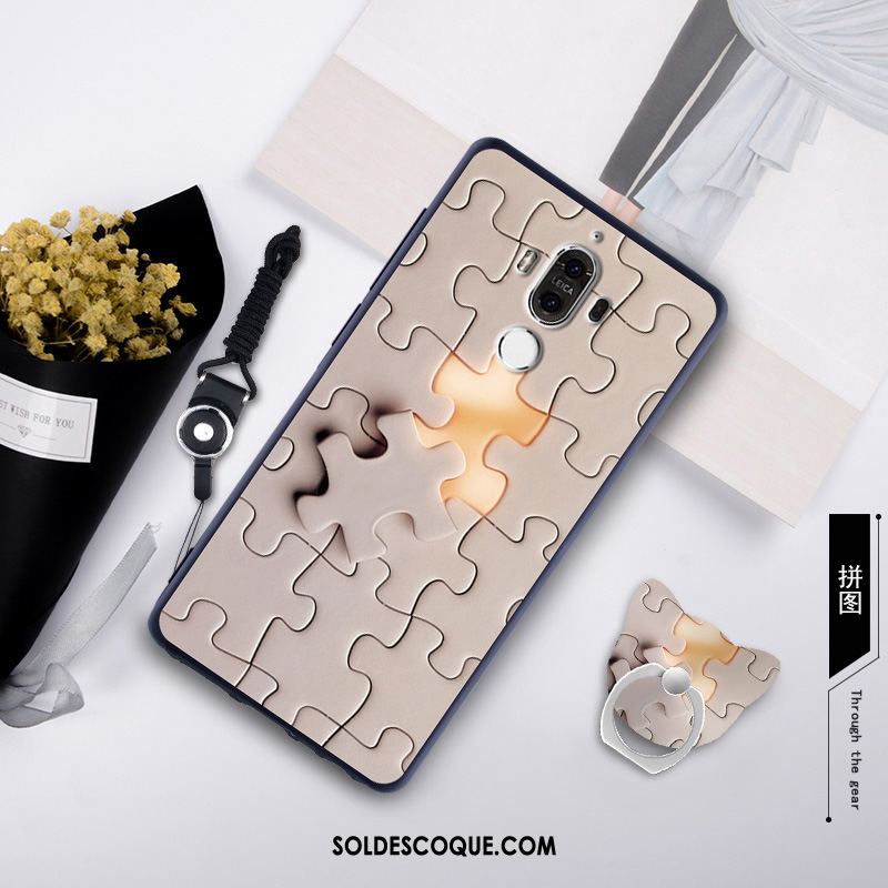 Coque Huawei Mate 10 Pro Téléphone Portable Tempérer Étui Blanc Fluide Doux Soldes
