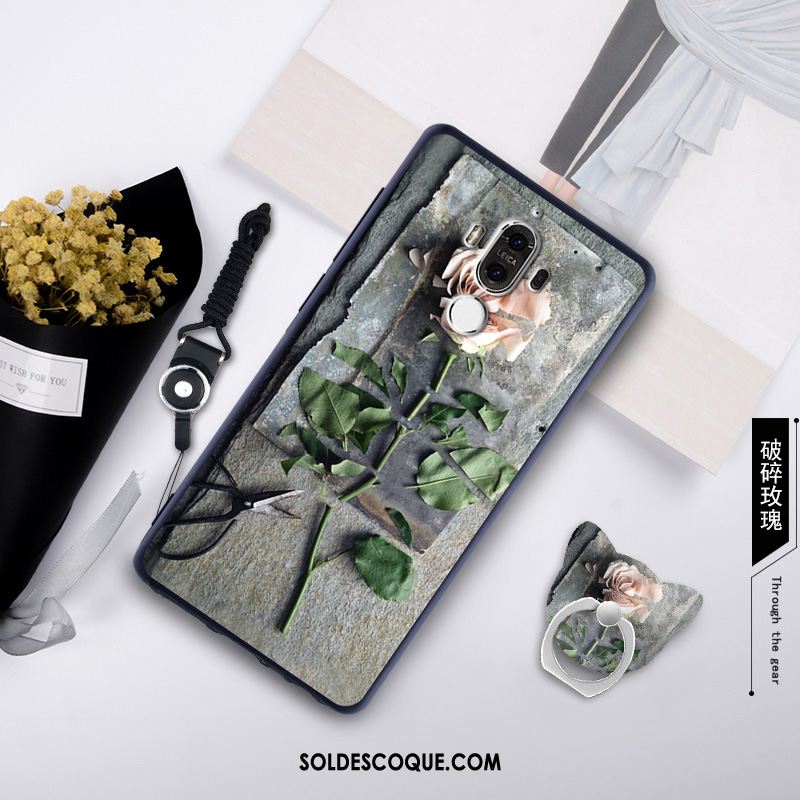 Coque Huawei Mate 10 Pro Téléphone Portable Tempérer Étui Blanc Fluide Doux Soldes