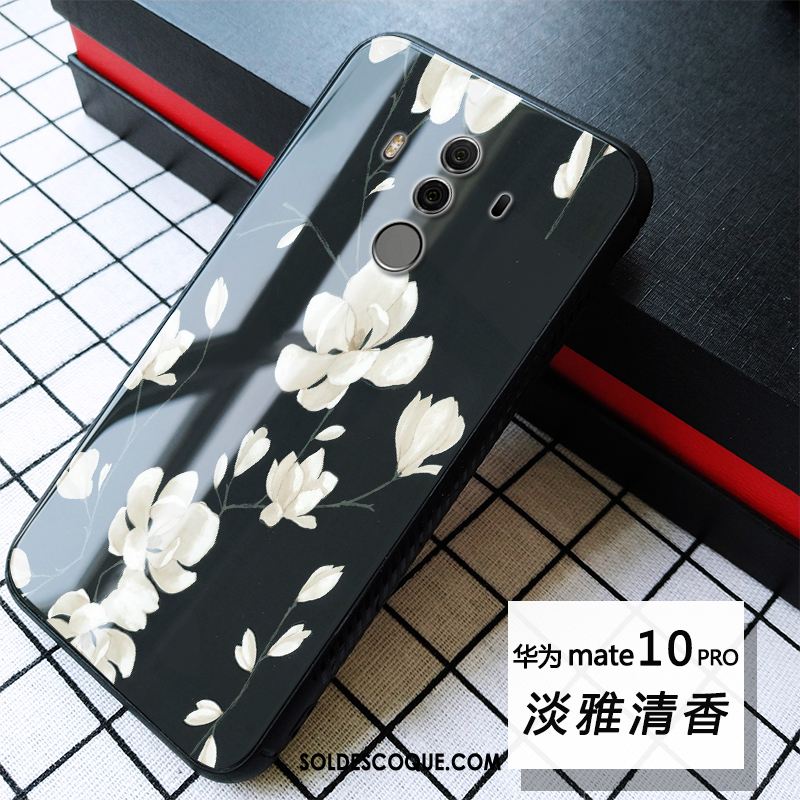 Coque Huawei Mate 10 Pro Verre Incassable Charmant Téléphone Portable Fluide Doux Housse En Vente