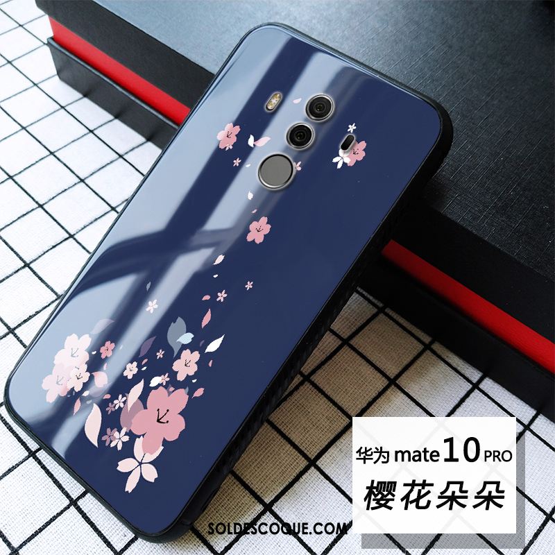 Coque Huawei Mate 10 Pro Verre Incassable Charmant Téléphone Portable Fluide Doux Housse En Vente